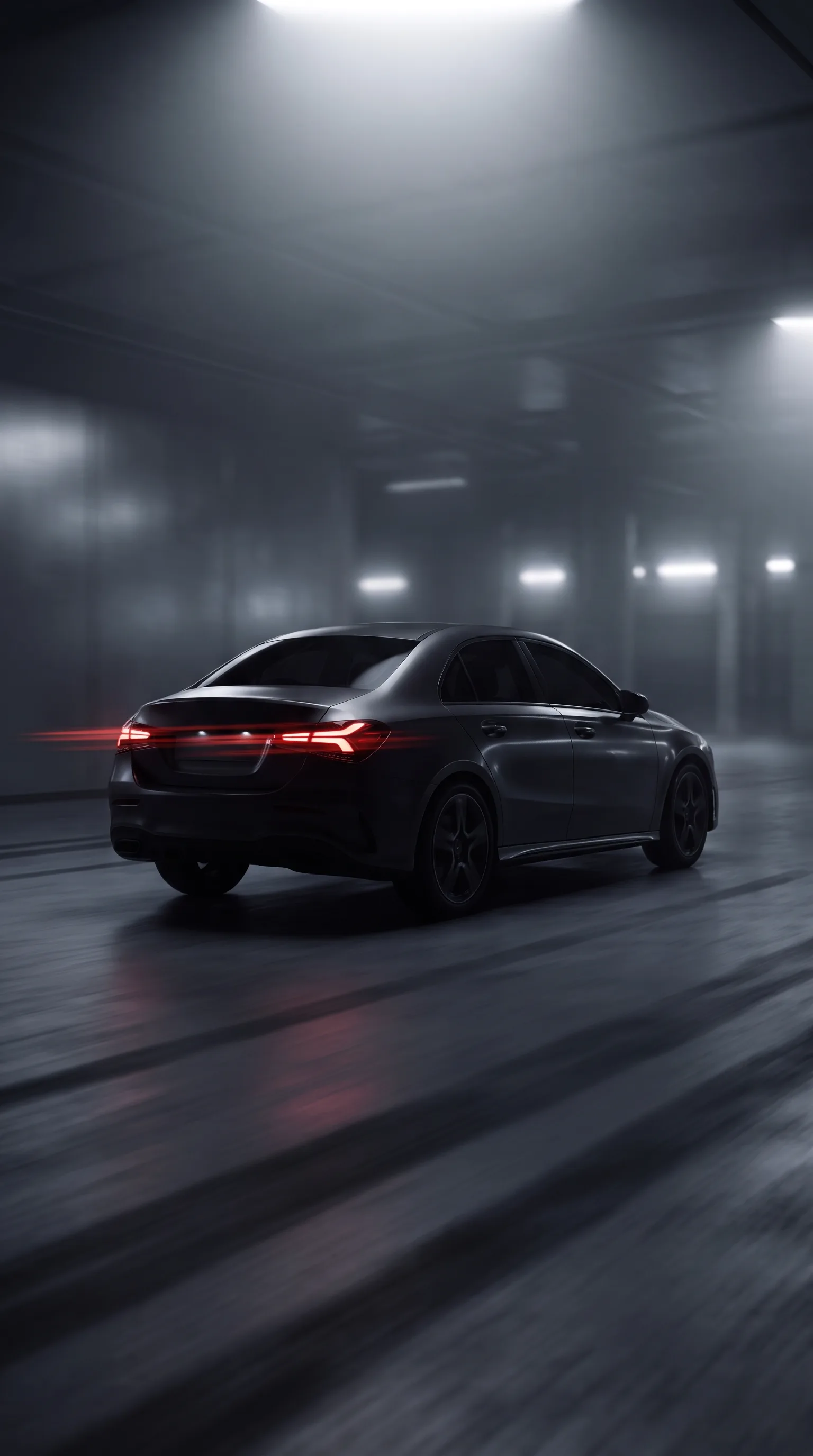 Car departing into the dark — a deal closed